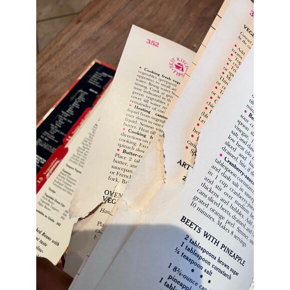 "Better Homes and Gardens New Cook Book" 1978, 5th Printing, Vintage Cookbook - Picture 5 of 10